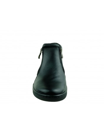 Botek damski skórzany Stella 4017, Kolor czarny