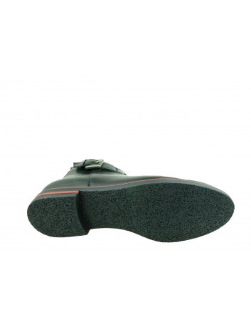 Botek skórzany Gaia Verdi GV SERENA N405 NE,Kolor czarny