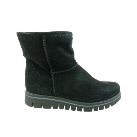 Botek damski skórzany Stella S4048, Kolor czarny