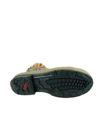 Trzewik damski Rieker RIE Z6784-14,Kolor niebieski