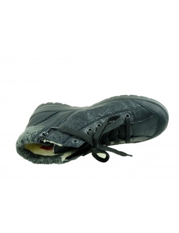 Trzewik damski Rieker  L7110-01S,Kolor czarny