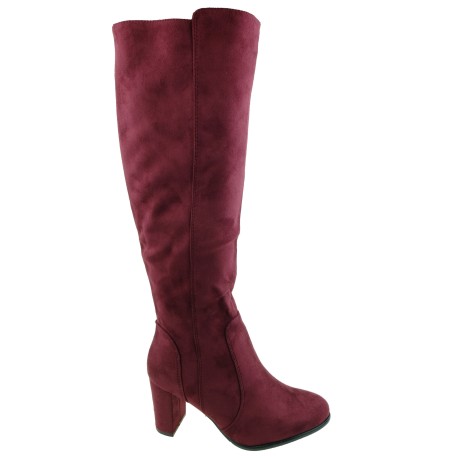 Kozak damski Sergio Leone KZ275,Kolor bordowy