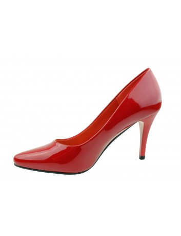 Szpilka damska SERGIO LEONE 1399,Kolor czerwony