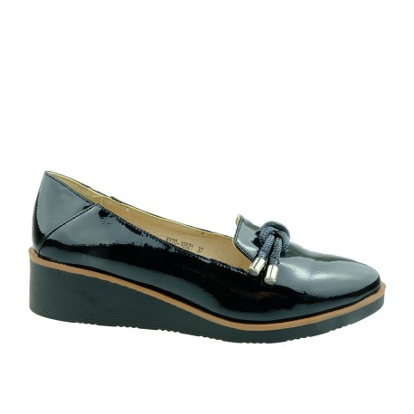 Półbut damski VINCEZA 20-10521,Kolor czarny