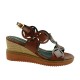 Sandał damski Tamaris 1-28312-24G,Kolor brązowy