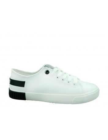 Trampki damskie BIG STAR FF274175,Kolor biały