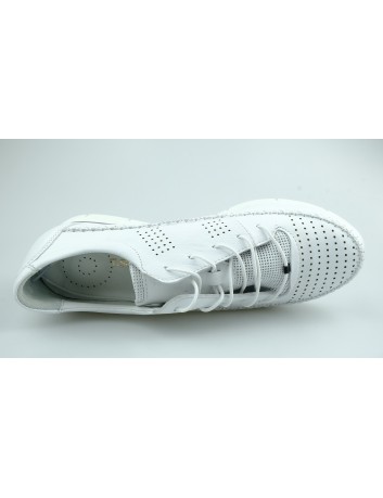 Półbut damski skórzany T.Sokolski BK W20-05,Kolor biały