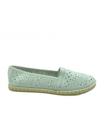 Espadryl VINCEZA 20-2162, Kolor szary