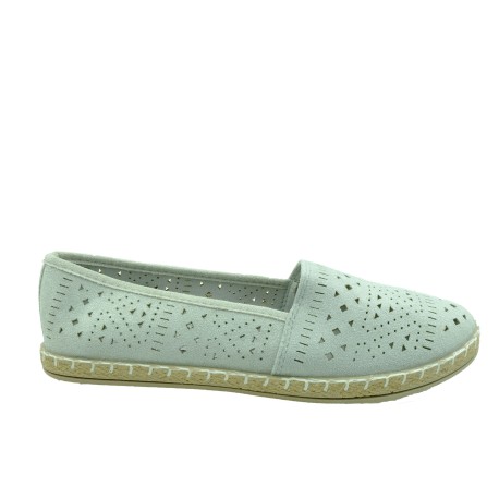 Espadryl VINCEZA 20-2162, Kolor szary
