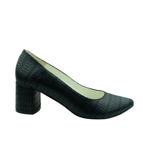 Czółenko damskie JUMA 2711,Kolor czarny fo