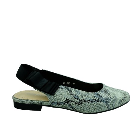 Sandał damski Sergio Leone BL615,Kolor szary