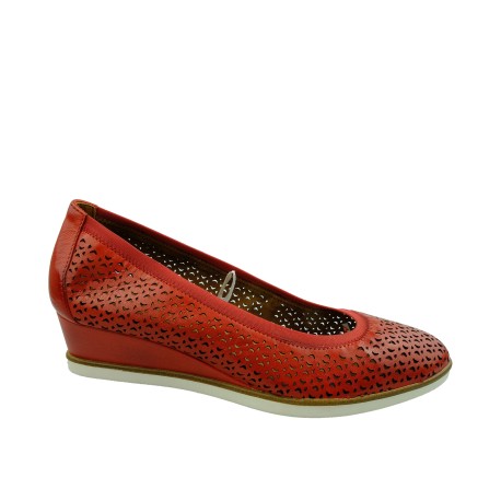 Czółenko damskie Tamaris 1-22312-24CH,Kolor czerwony