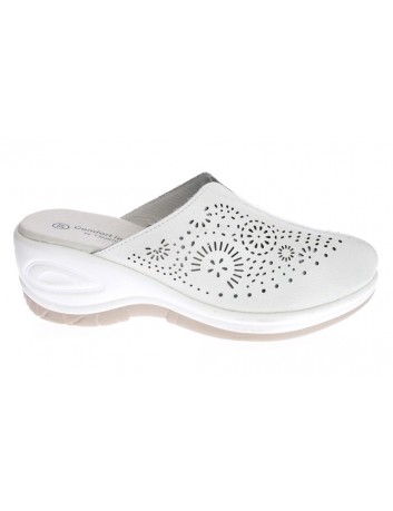 Skórzany klapek T.Sokolski OC W20-02,Kolor biały