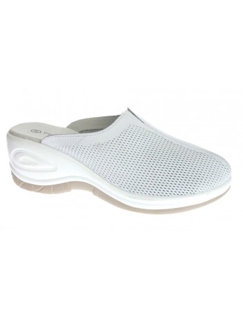 Skórzany klapek T.Sokolski OC W20-03,Kolor biały