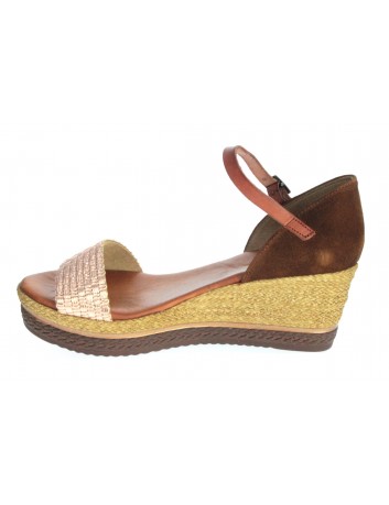 Sandał damski Porronet L-2557 , Kolor brąz
