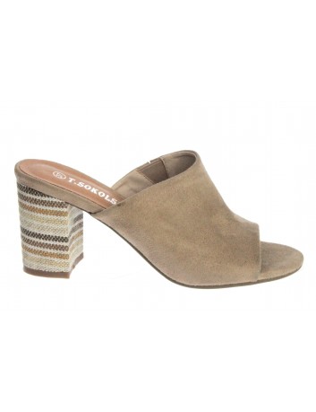 Klapek damski T.SOKOLSKI SK L20-11, Kolor ciemny beż