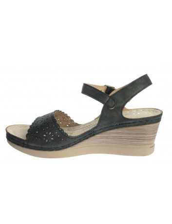 Komfortowy sandał damski T.Sokolski SK L20-28 ,Kolor czarny