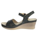 Komfortowy sandał damski T.Sokolski SK L20-28 ,Kolor czarny