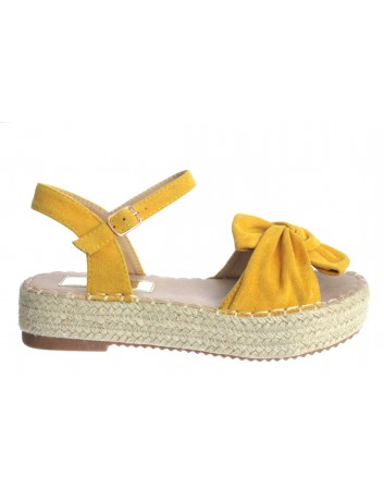 Espadryl sandał damski T.Sokolski HX 20L-05, Kolor żółty