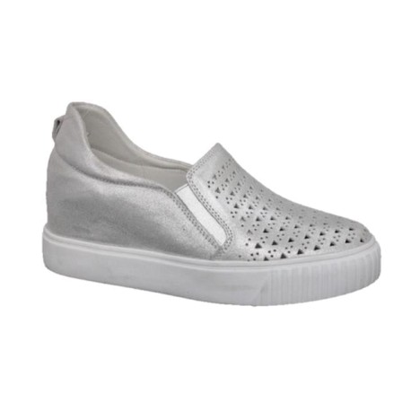 Letni półbut damski T.Sokolski GS W20-12,Kolor srebrny