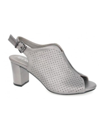 Sandał damski T.SOKOLSKI SK L20-35, Kolor srebrny