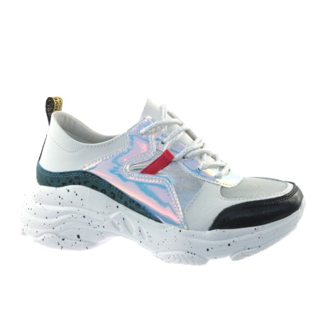 Sportowe Sneakersy skórzany  T.Sokolski FLY W20-05 ,Kolor biały