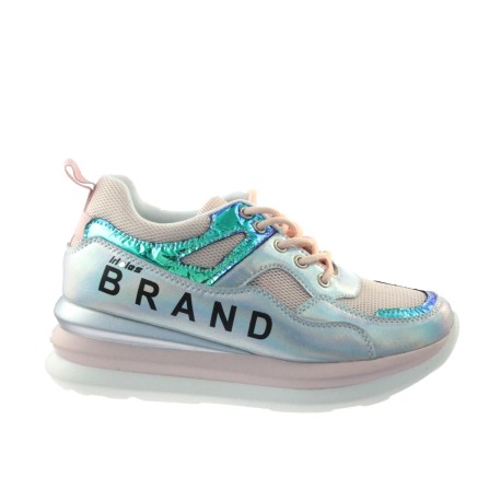 Sportowe Sneakersy skórzany  T.Sokolski FLY W20-04 ,Kolor róż