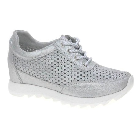 Sneakersy skórzane damskie T.Sokolski GS W20-07 srebrny