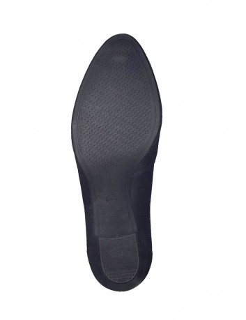 Półbut damski skórzany Tamaris 1-24400-25,czarny