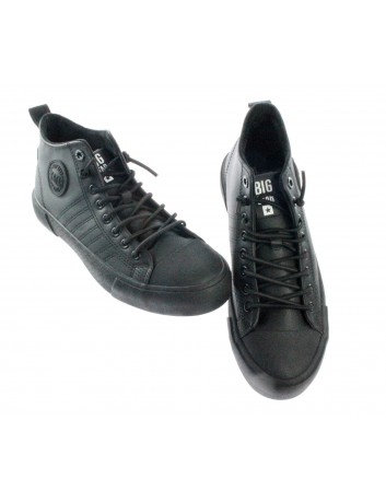 Trampki męskie ocieplany BIG STAR BIG GG174080,czarny