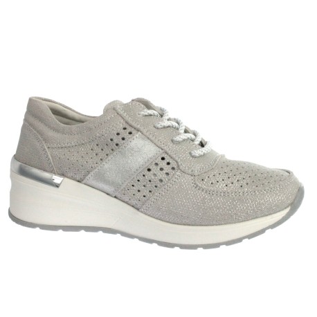 Sportowy skórzany but T.Sokolski CL W20-29,srebrny