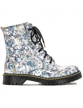 Trzewik damski skórzany Maciejka 01609, Kolor czerwony