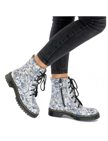 Trzewik damski skórzany Maciejka 01609, Kolor czerwony