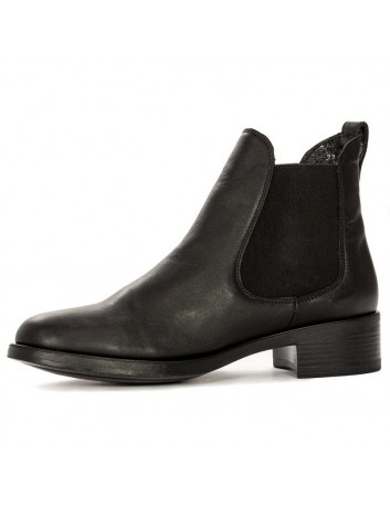 Sztyblet damski skórzany Maciejka 3283A-01,czarny