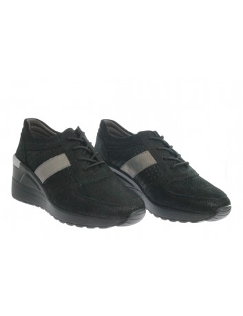 Sportowy skórzany but T.Sokolski OC 125-Y01,czarny ze srebrnym