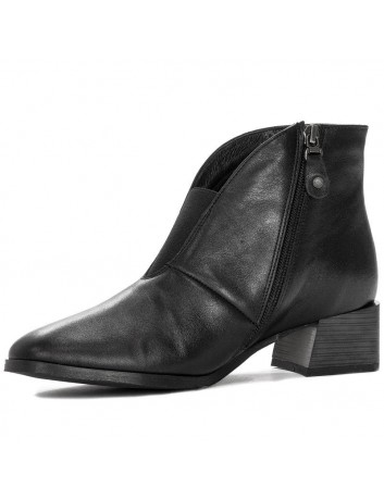 Botek damski skórzany Maciejka 04777,czarny