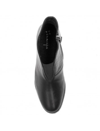 Botek damski skórzany Maciejka 04777,czarny