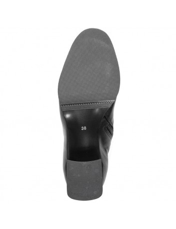 Botek damski skórzany Maciejka 04777,czarny