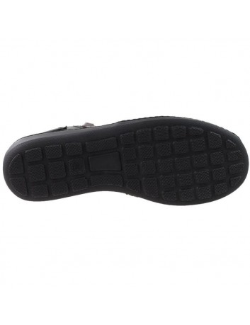 Botek damski skórzany AXEL 1725,czarny