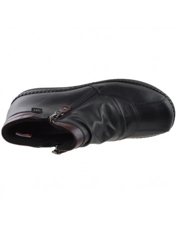 Botek damski skórzany AXEL 1725,czarny