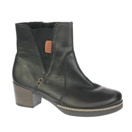 Botek damski skórzany AXEL 4374,czarny