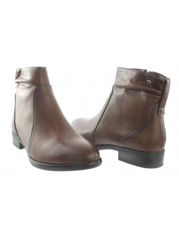 Botki damskie Sergio Leone BT504,brązowy