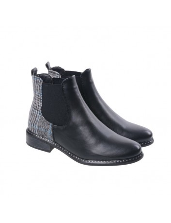 Sztyblet damski T.Sokolski AN HFN-1902,czarny nubuk