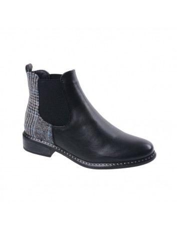 Sztyblet damski T.Sokolski AN HFN-1902,czarny nubuk