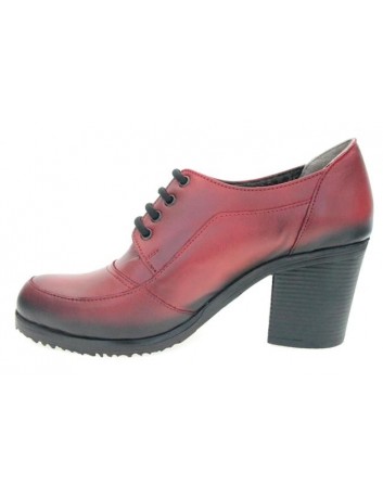 Półbut skórzane damski  T.Sokolski BAY 845 czerwony