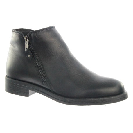 Botek damski skórzany Gaia Verdi GV ASIA L072,Kolor czarny