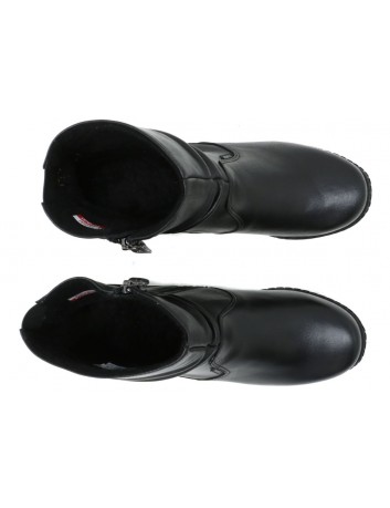 Botek damski skórzany marki AXEL 4436 czarny