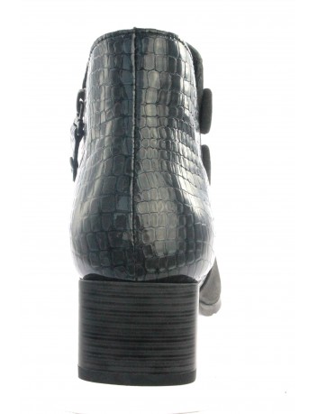 Botek damski skórzany Maciejka 04772 grafitowy