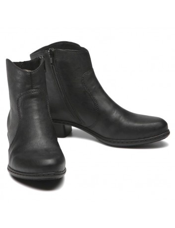 Botek damski Rieker RIE Y0761-00S czarny