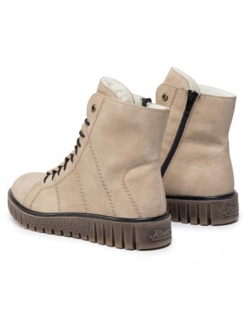 Trzewik damski Rieker Y3420-60M beżowy